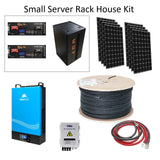 Small Server Rack Solar House Kit
